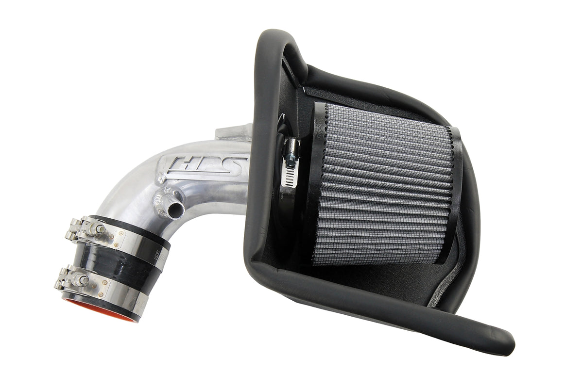 HPS Performance Air Intake Kit with Heat Shield Polished 827-700P