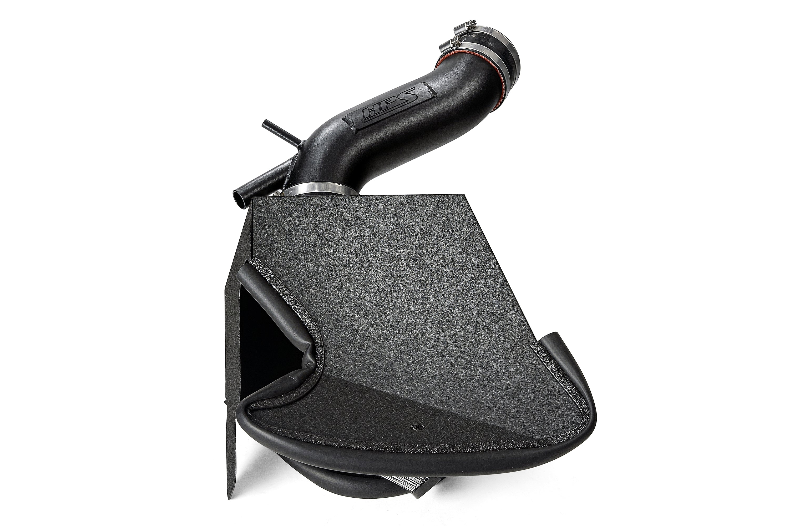 HPS Performance Air Intake Kit with Heat Shield Black 827-712WB