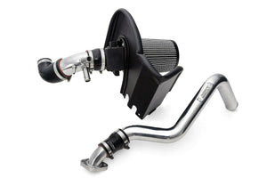HPS Performance Air Intake Kit with Upper Hot Side Charge Pipe Polished 827-733P