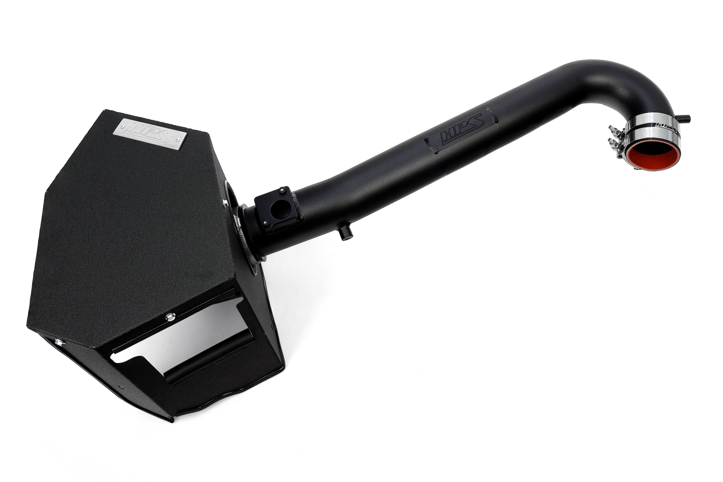 HPS Performance Air Intake Kit with Heat Shield Black 827-769WB
