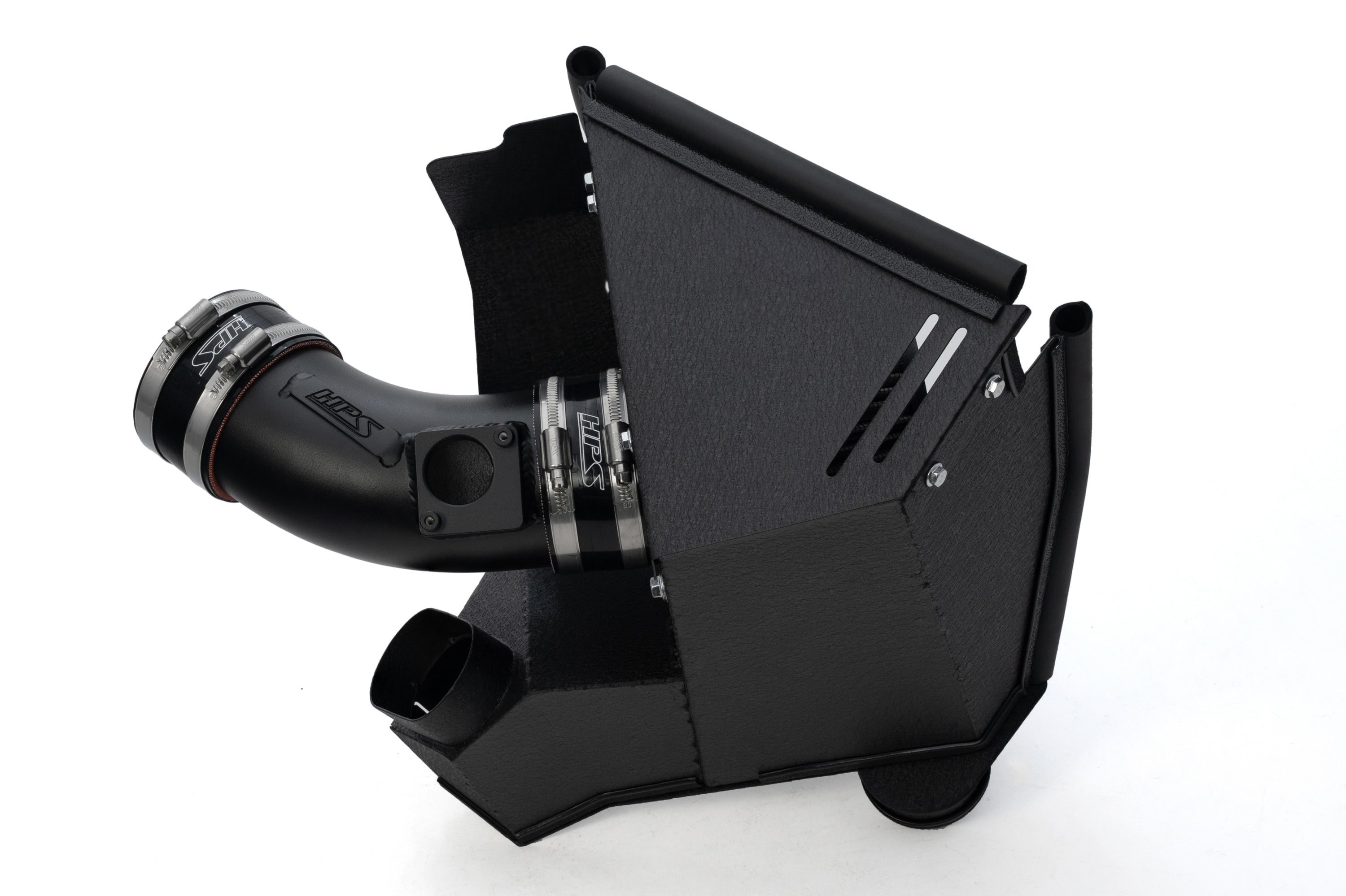 HPS Performance Air Intake Kit with Heat Shield Black 827-783WB