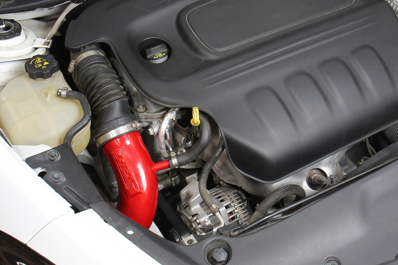 HPS Performance Cold Air Intake Kit, Red, 837-571R