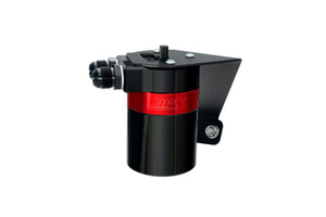 HPS Performance Billet Aluminum Oil Catch Can Kit Red 860-030