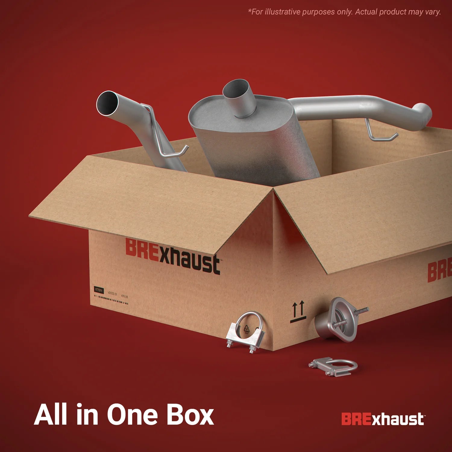 MagnaFlow BRE Exhaust Kit 02-07 Silverado Sierra