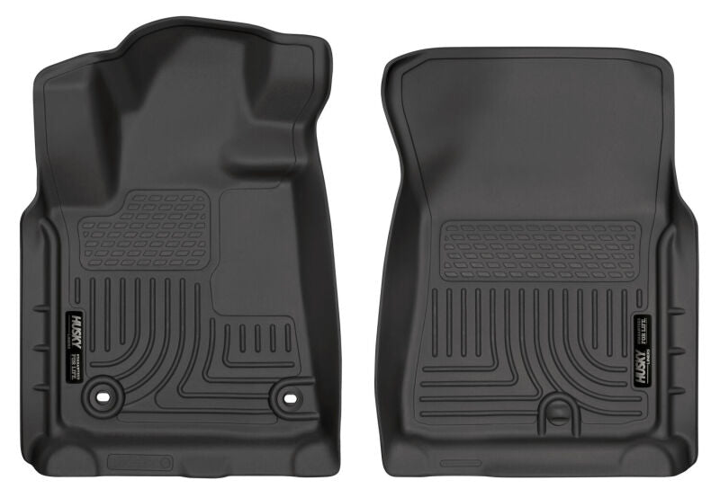 Husky Liners 12-13 Toyota Tundra Weatherbeater Black Front Floor Liners