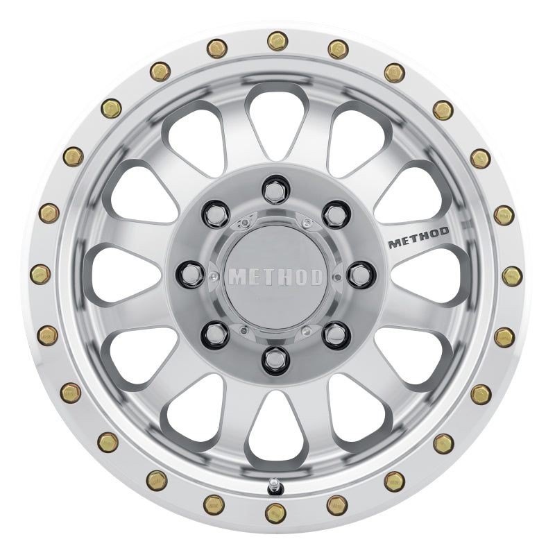 Method MR304 Double Standard 20x10 -18mm Offset 8x180 130.81mm CB Machined/Clear Coat Wheel