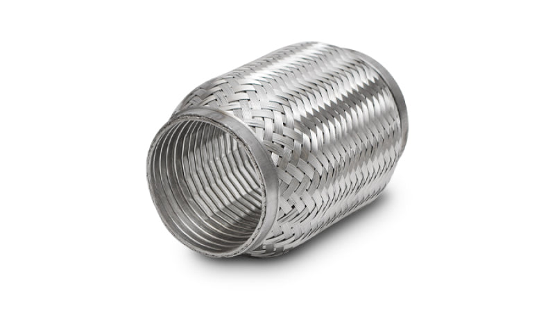 Vibrant SS Turbo FLEX Coupling with Interlock Liner 4in inlet/outlet x 8in long