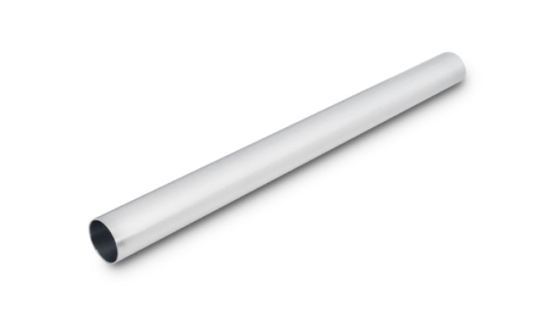 Vibrant 1.75in O.D. Universal Aluminum Tubing (18in long Straight Pipe) - Polished