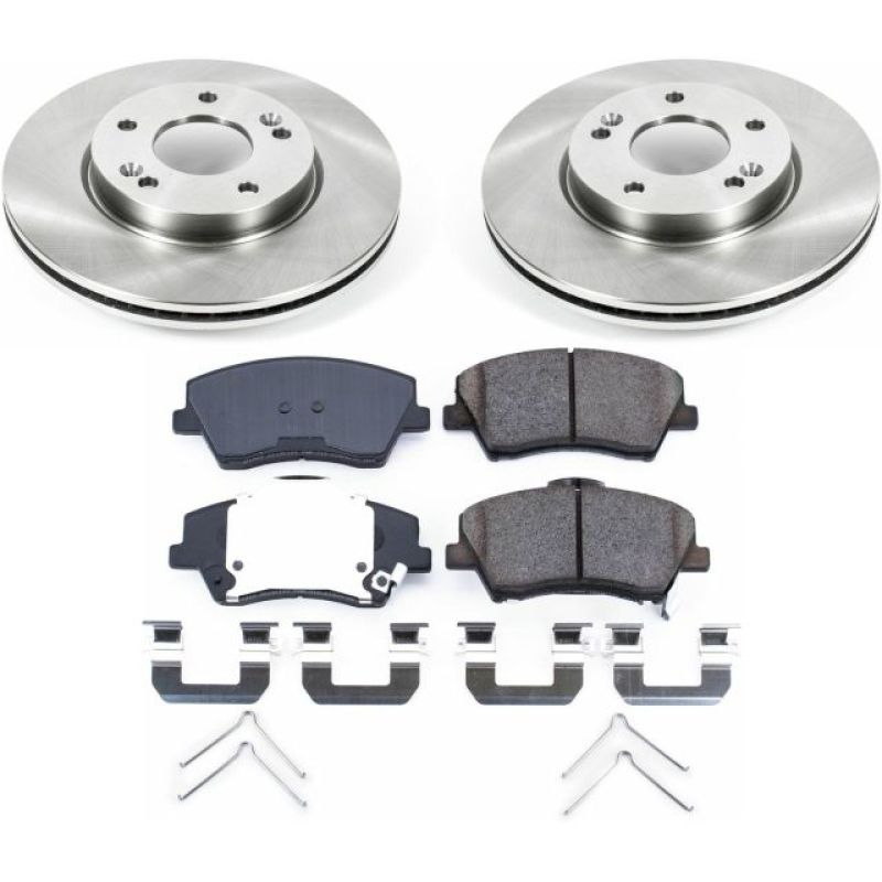 Power Stop 17-19 Hyundai Elantra Front Autospecialty Brake Kit