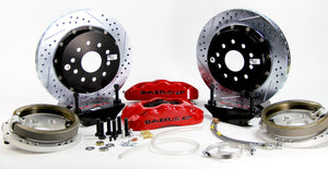 Baer Brakes Rear Ends w/ Ford 9in Torino Bearing Housing Ends 14in Pro+ Rear SDZ Brake Kit - Black