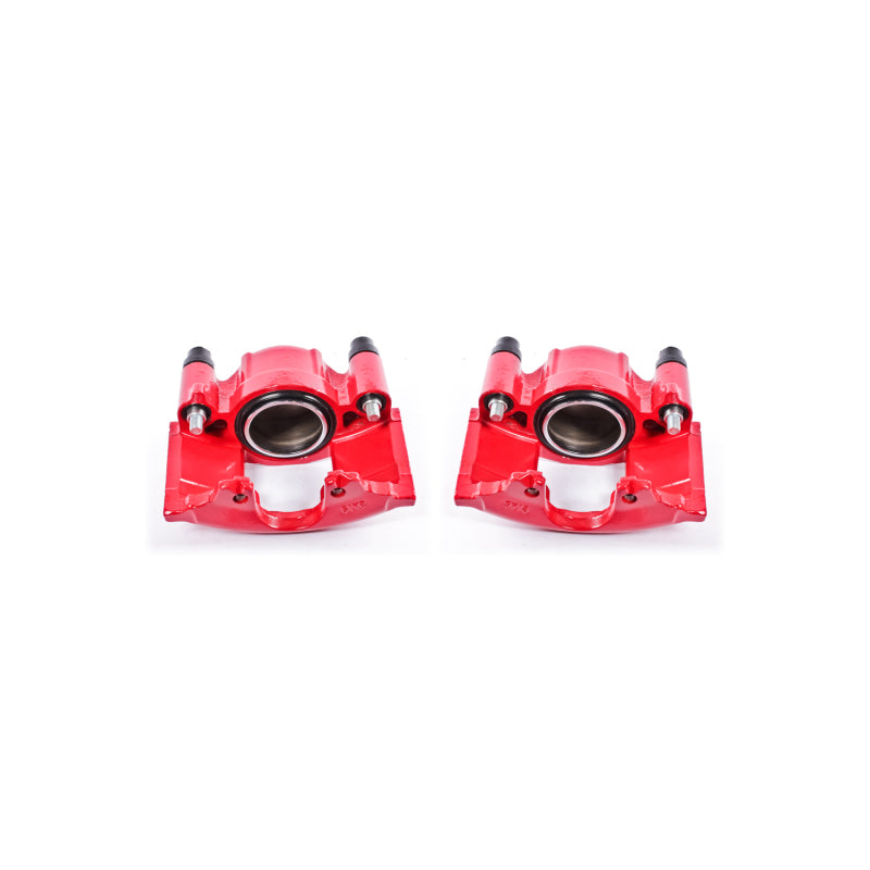 Power Stop 90-93 Cadillac Commercial Chassis Front Red Calipers w/o Brackets - Pair