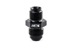 HPS Performance Straight -6 AN Flare to M20 x 1.5 Metric Adapter Aluminum Black