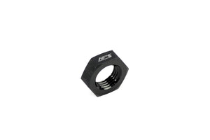 HPS Performance -10 AN Female Bulkhead Fitting Jam Nut Aluminum Black