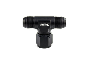HPS Performance -6 AN Aluminum Tee Adapter with Female on Side AN9251-6