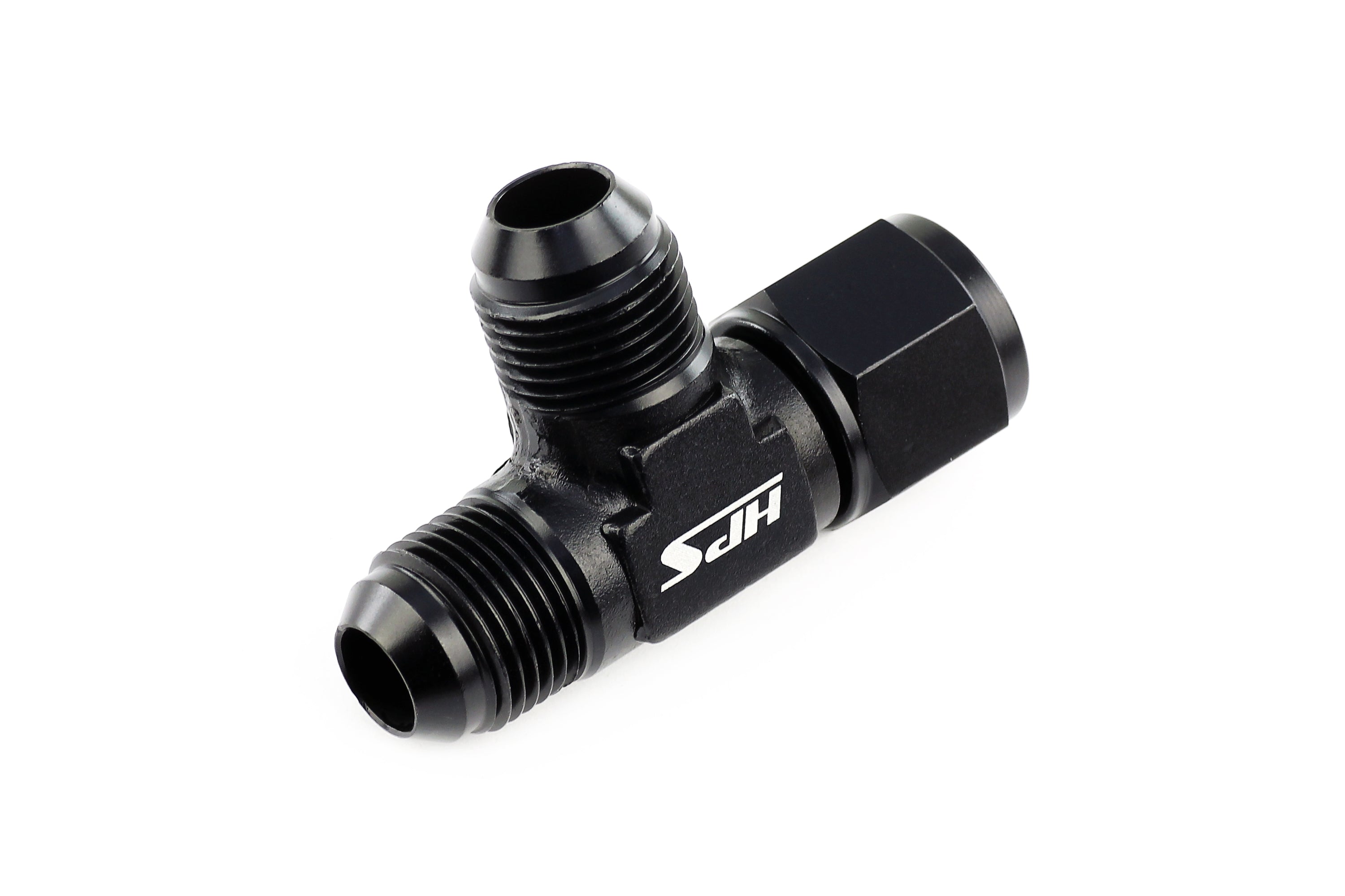 HPS Performance -3 AN Aluminum Tee Adapter with Female on Run AN9261-3