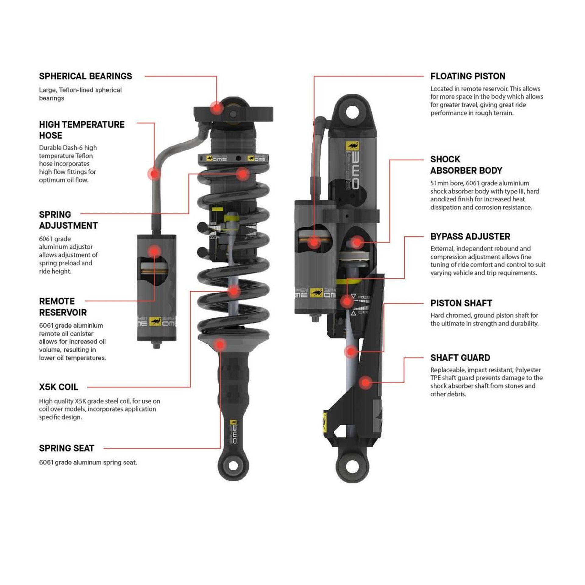 ARB / OME 2022+ Toyota Tundra Strut Front LH