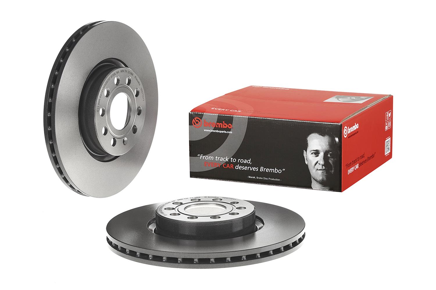 Brembo OE Ceramic Disc Brake Kit