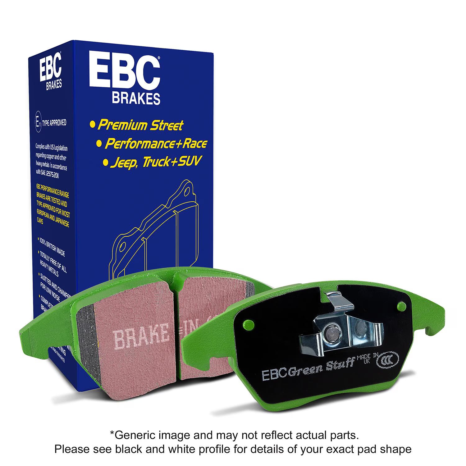 EBC S3 Brake Pad and Rotor Kit