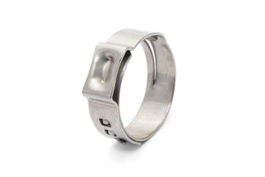 HPS 304 Stainless Steel Ear Hose Clamps Effective Range 10.1mm - 11.8mm 100pcs pack