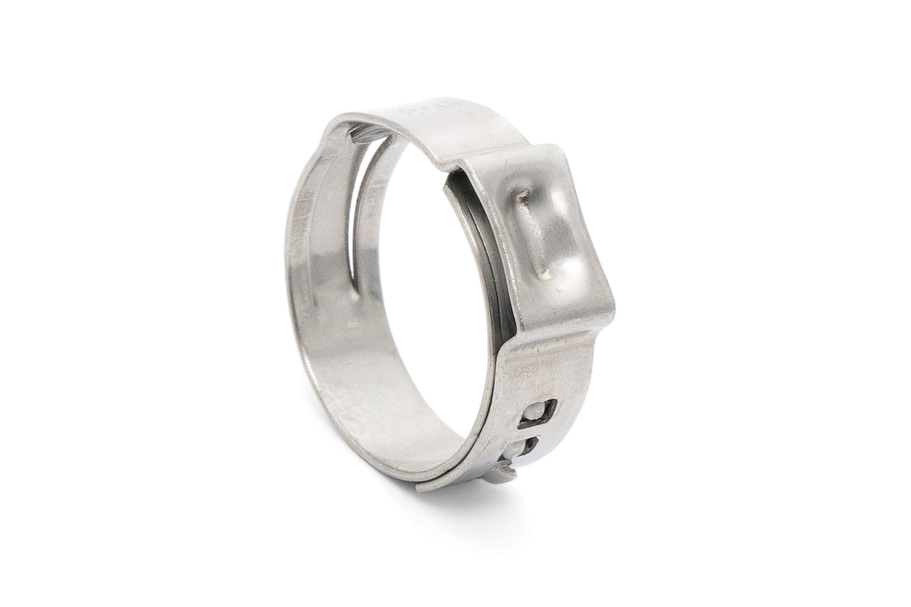 HPS 304 Stainless Steel Ear Hose Clamps, Effective Range 41.8mm - 45mm, 10pcs pack