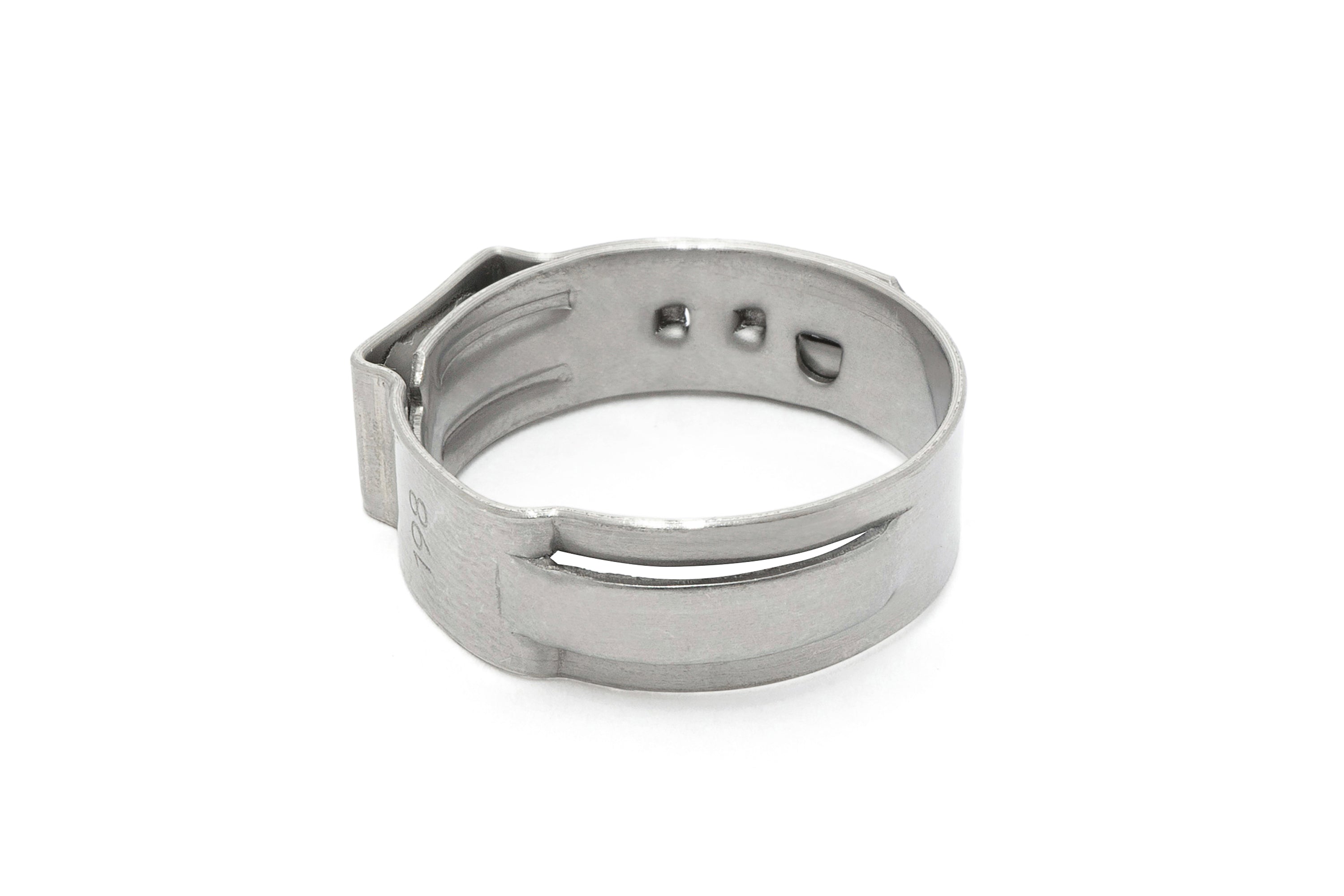 HPS 304 Stainless Steel Ear Hose Clamps, Effective Range 41.8mm - 45mm, 10pcs pack