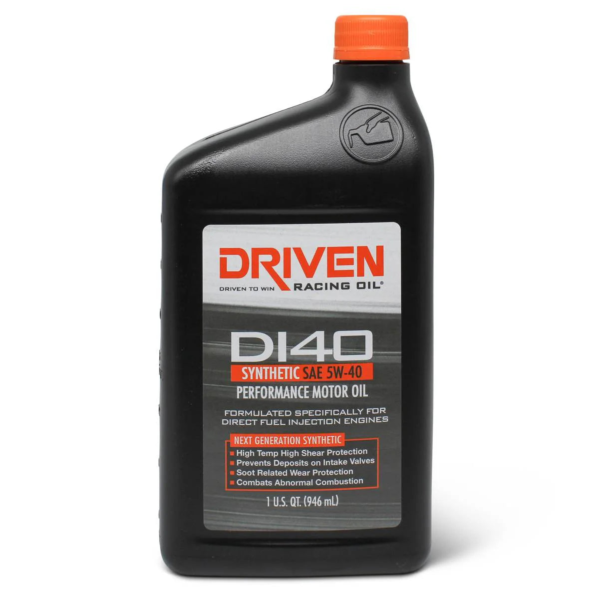 Driven Racing DI40 5W-40 Synthetic Motor Oil, Quart