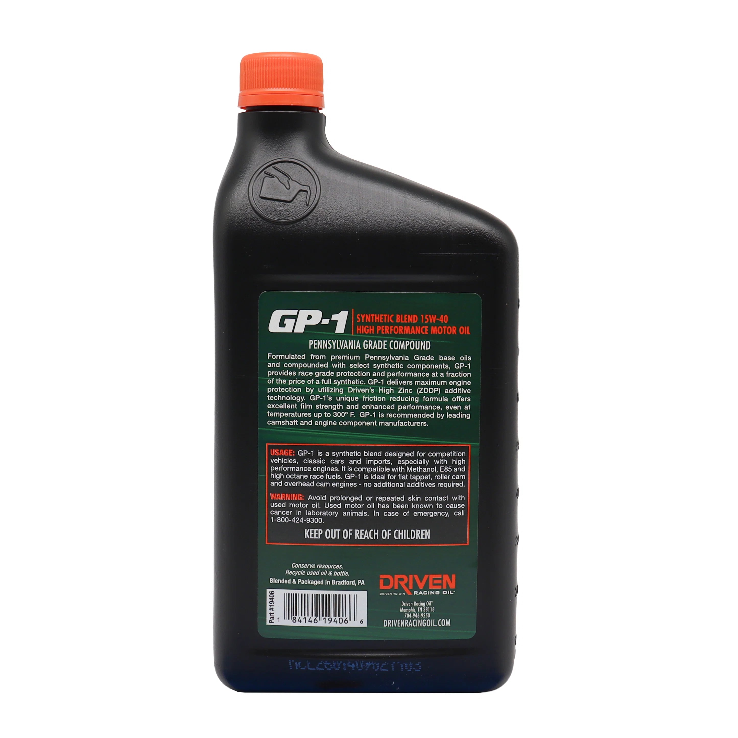 Driven Racing Oil GP-1 15W40