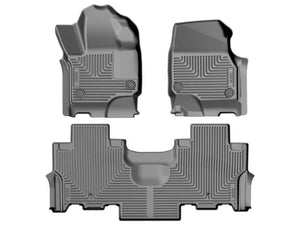 Husky Liners 25-26 Ford Expedition Weatherbeater Front & 2nd Seat Floor Liners - 3 Piece - Black