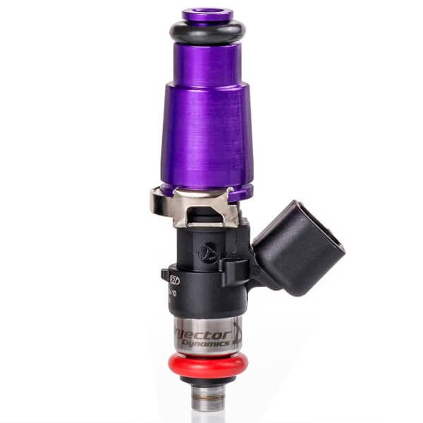 Injector Dynamics 1750-XDS - Dodge 300C SRT-8 6.4L 14mm (Black) BOTTOM Adaptor - Set of 8