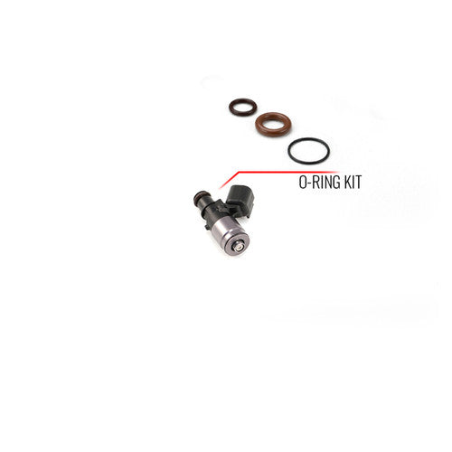 Injector Dynamics O-Ring/Seal Service Kit for Injector w/ 14mm Top Adapter and 14mm Bottom
