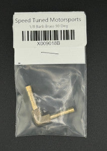 1/8 Barb 90 Deg brass fitting