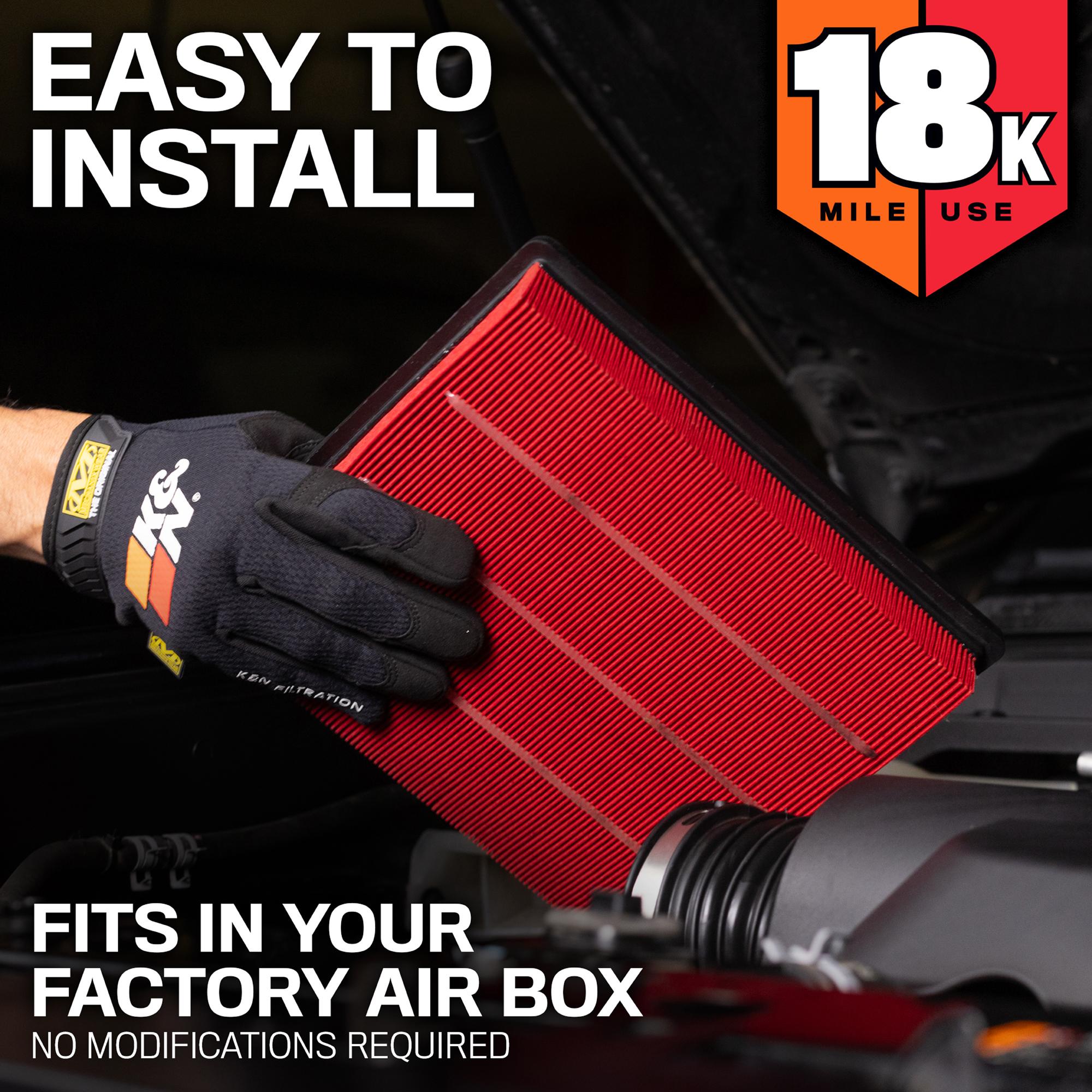 K&N Toyota C-Hr L4-1.2L F/I 16-19 Air Filter