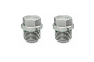 HPS Performance Stainless Steel Magnetic Oil Drain Plug Bolt 2pcs kit for Transmission Fill and Drain Plugs MDPK-102