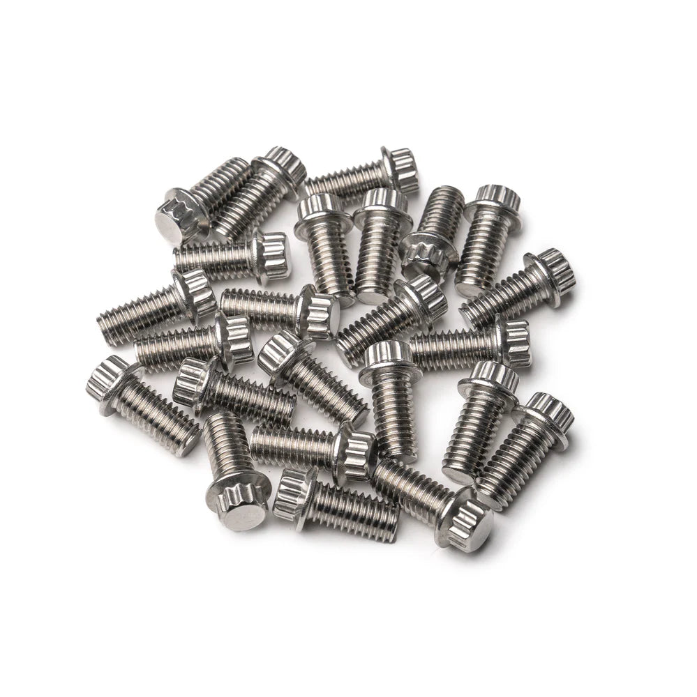 Method Lip Bolt - 12 Point - Stainless Steel - 3/8-16 x 0.59 - Kit