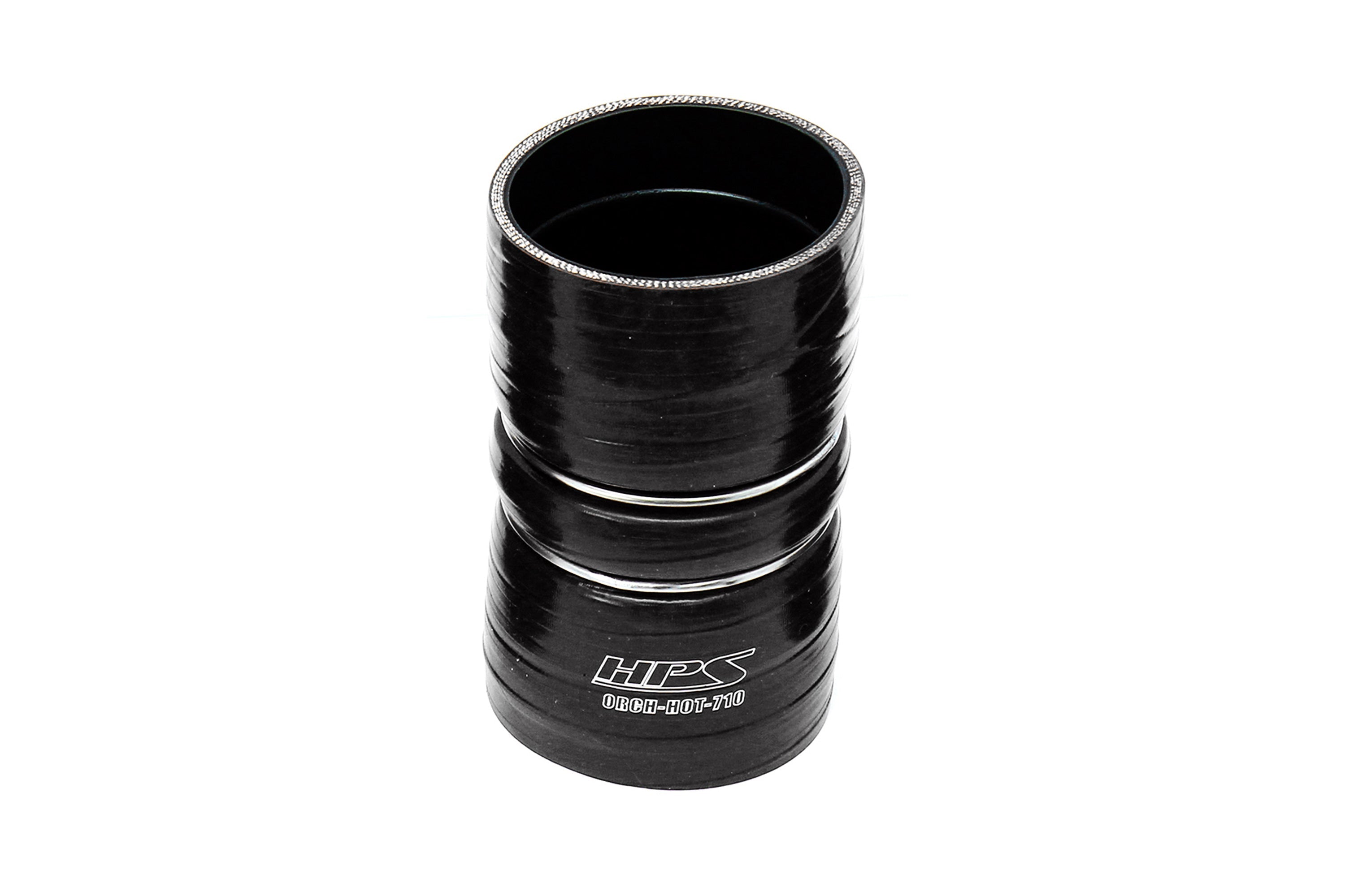 HPS Silicone Intercooler Turbo Boot Hose Black ORCH-710-BLK replace part # 3C34-6C640-CA 3C34-6C640-DA