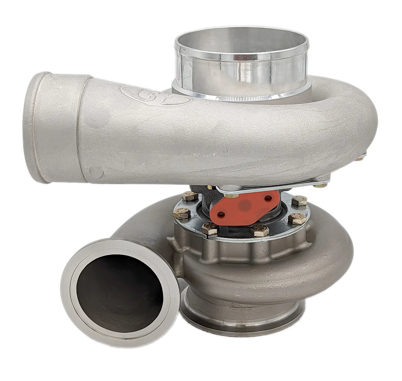 Forced Performance FP7275 Turbocharger w/SS V-Band 1.02AR Turbine Housing Reverse Rotation