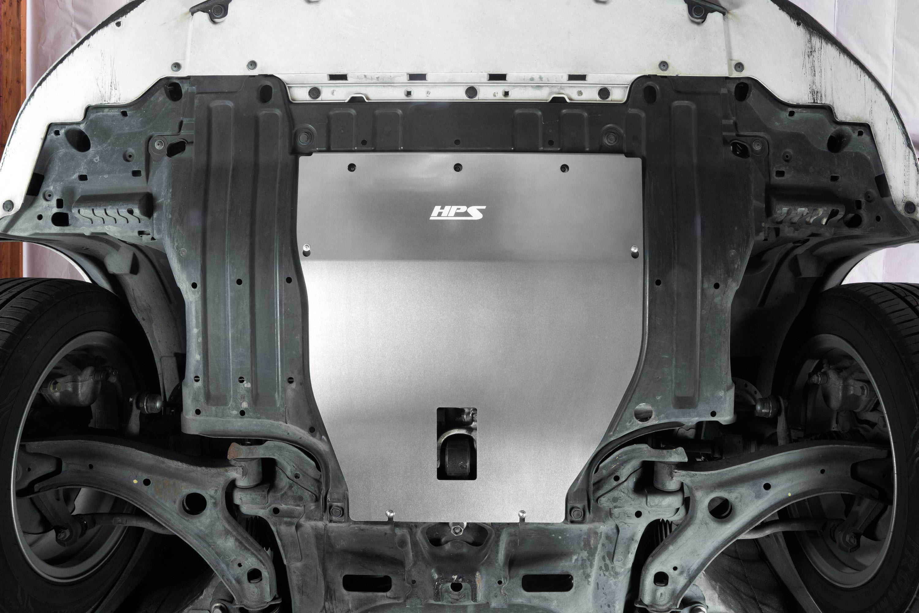 HPS Performance Aluminum Front Undertray Under Panel Skid Plate SP-105