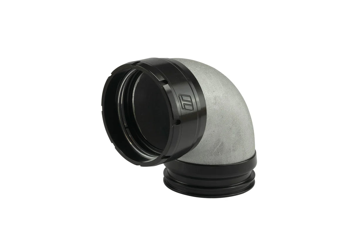 Turbosmart Turbo Adapter Compressor Outlet 2.50in to 90 Elbow Vibrant 2.50in
