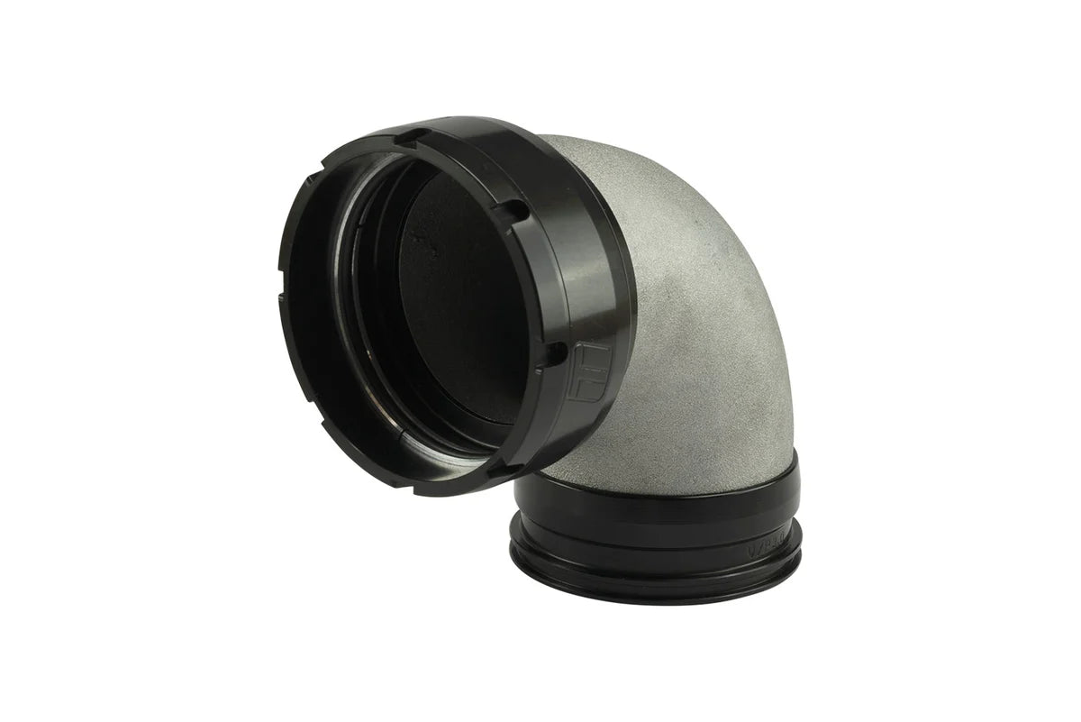 Turbosmart Turbo Adapter Compressor Outlet 3.00in to 90 Elbow Vibrant Plazmaclamp 3.00in
