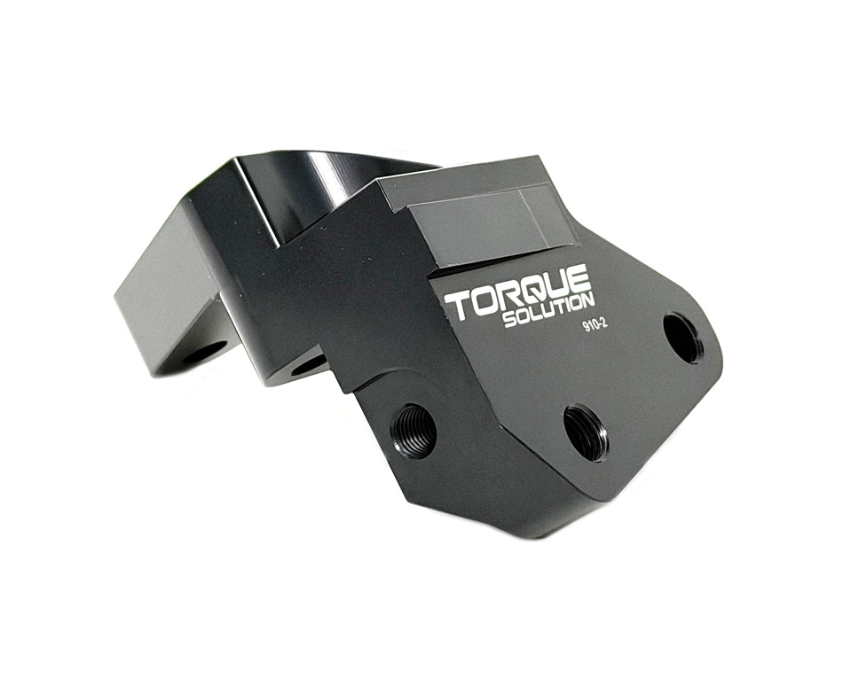 Torque Solution Billet Engine Mount Bracket: Honda / Acura B-Series w/ 2-Bolt Mount