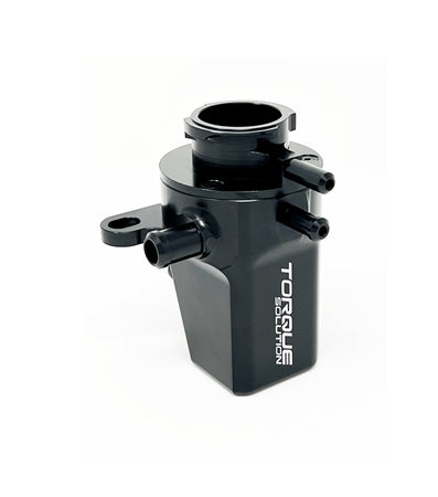 Torque Solution Subaru STI 04-22 Coolant Expansion Tank Pedestal - Black