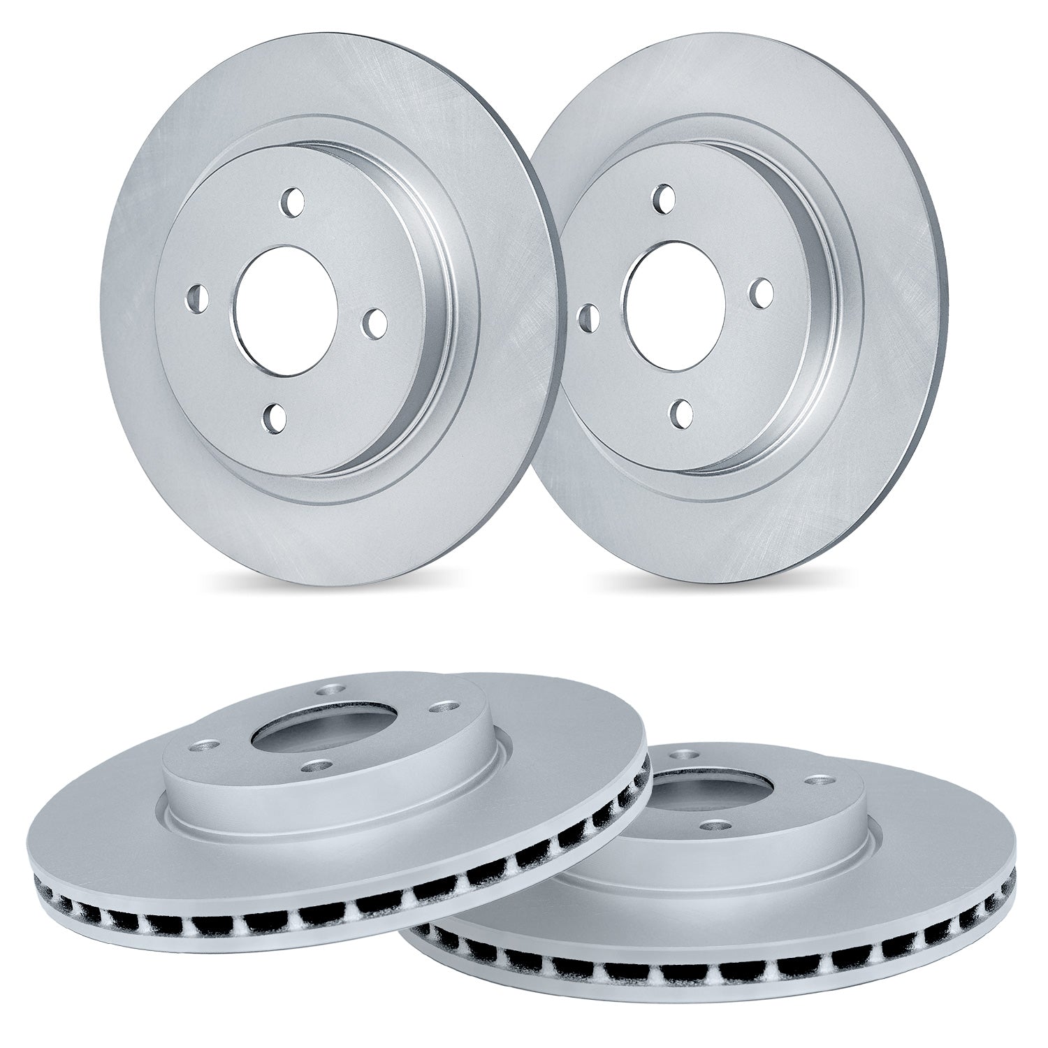 R1 90-93 Mazda Miata Front & Rear Carbon Coated Brake Rotor Set