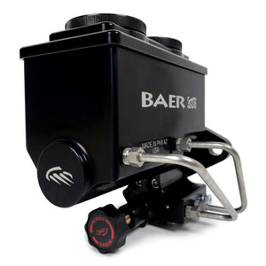 Baer Brakes GM/Ford 1-1/8in Bore Remaster 2-Bolt Master Cylinder Kit - Black