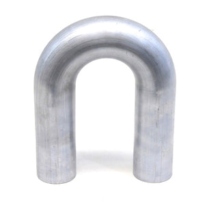 HPS 4 inch OD 180 Degree U Bend 6061 Aluminum Elbow 16 Gauge w/ 5.5 inch CLR