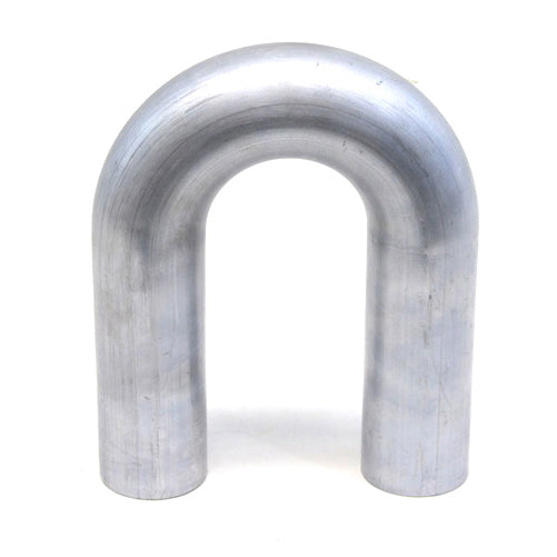 HPS 1.25 inch OD 180 Degree U Bend 6061 Aluminum Elbow 16 Gauge w/ 2 inch CLR