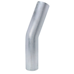 HPS 2.5 inch OD 20 Degree Bend 6061 Aluminum Elbow 16 Gauge w/ 2 1/2 inch CLR