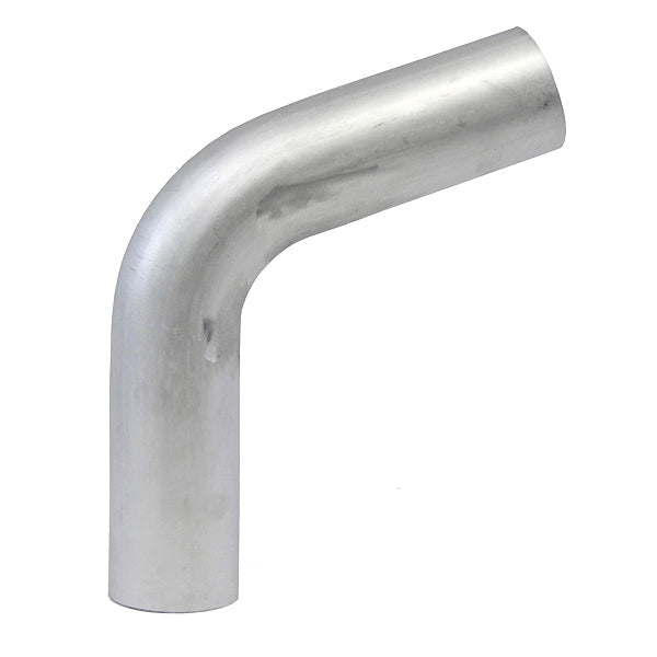 HPS 2.75 inch OD 70 Degree Bend 6061 Aluminum Elbow 16 Gauge w/ 4-5/16 inch CLR