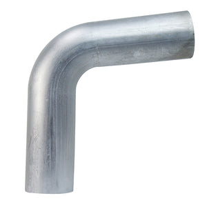 HPS 2 inch OD 80 Degree Bend 6061 Aluminum Elbow 16 Gauge w/ 2 inch CLR