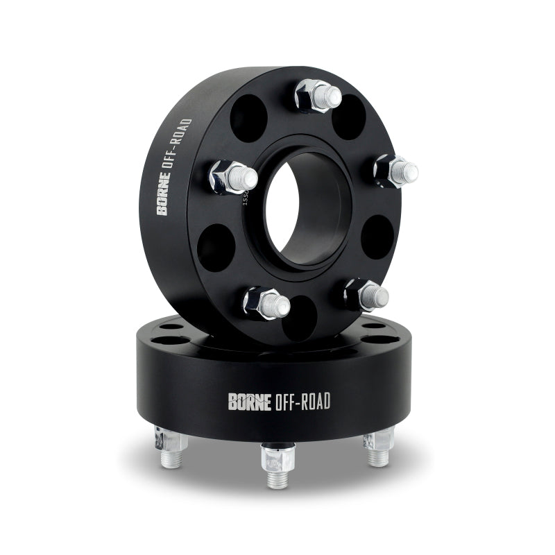 Mishimoto Wheel Spacers - 5x139.7 - 77.8CB - 50 - M14 - Black