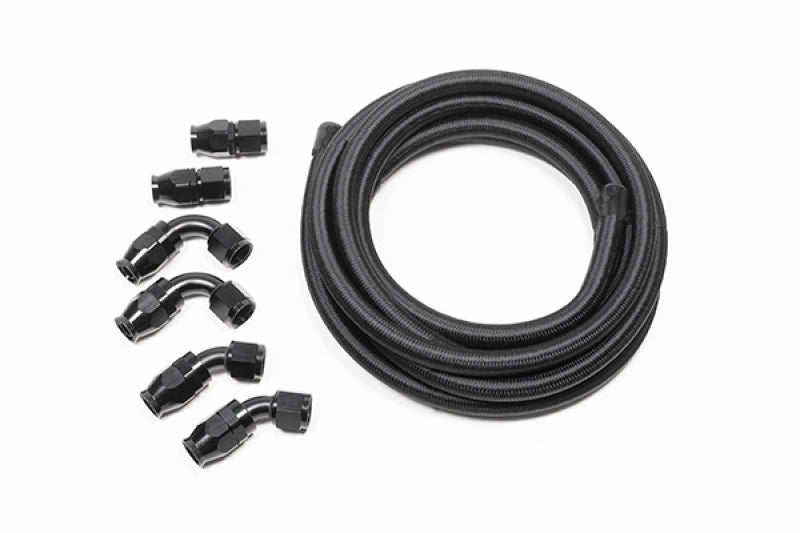 Radium Engineering 10AN Universal PTFE Hose Kit - Black